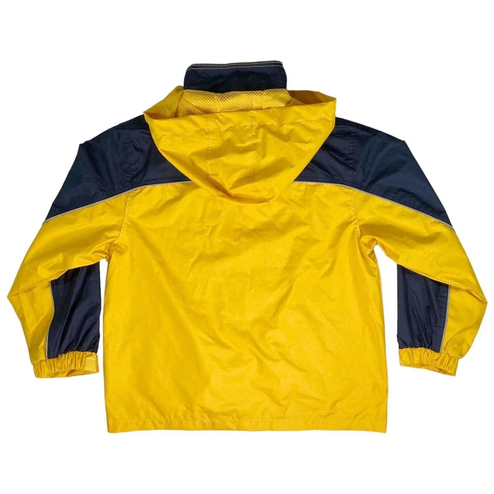 Martha's Vineyard Youth Sz XXL‎ Windbreaker Rain Jacket Hooded Full Zip Pockets